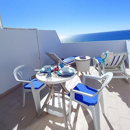 Mira Atlantico 13- Terraco Com Vista Mar E Cidade, Wifi, 80Mt Praia Quarteira Esterno foto