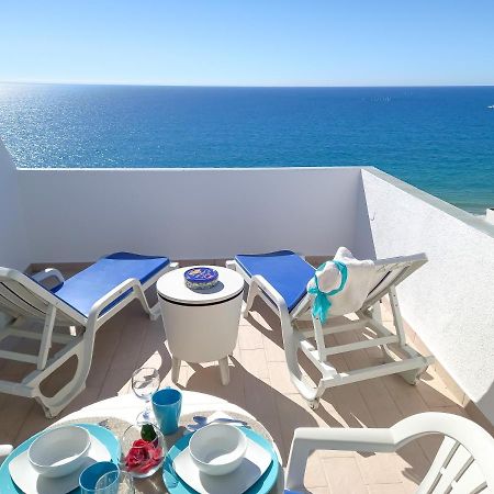 Mira Atlantico 13- Terraco Com Vista Mar E Cidade, Wifi, 80Mt Praia Quarteira Esterno foto